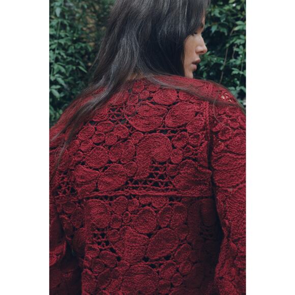 ZARA Embellished Cardigan NWT - Picture 4 of 8